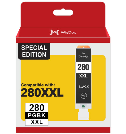 PGI-280XXL for Canon 280 Ink Cartridges for Canon TR8620A Ink Cartridges TR8620 TR8520 TR8600 TS6120 TS9521C Printer(1 PK)